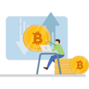 پیش‌نمایش فایل bitcoin-transfer-by-boy-5167876 از پک بیت‌کوین