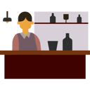 پیش‌نمایش فایل bartender-at-bar-5226352 از پک هتل