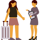 پیش‌نمایش فایل manager-welcoming-tourist-5226361 از پک هتل