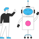 پیش‌نمایش فایل boy-teaching-robot-5230739 از پک هوش مصنوعی