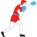پیش‌نمایش فایل boxing-player-5230559 از پک ورزشکار دو و میدانی