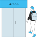 پیش‌نمایش فایل boy-going-to-school-5229916 از پک بازگشت به مدرسه