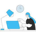 پیش‌نمایش فایل woman-working-on-laptop-at-office-5229930 از پک بازگشت به مدرسه