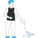 پیش‌نمایش فایل boy-feeding-birds-5241345 از پک کشاورزی