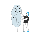 پیش‌نمایش فایل girl-plucking-fruits-from-the-tree-5241349 از پک کشاورزی