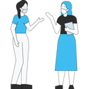 پیش‌نمایش فایل girls-in-masks-are-talking-to-each-other-5254240 از پک بازگشت به مدرسه پس از کرونا