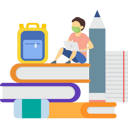 پیش‌نمایش فایل boy-is-studying-online-in-covid-pandemic-5253926 از پک بازگشت به مدرسه پس از کرونا