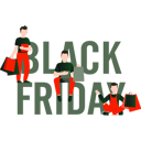 پیش‌نمایش فایل black-friday-shopping-5250965 از پک جمعه سیاه