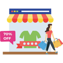 پیش‌نمایش فایل girl-is-shopping-with-70-discount-5257525 از پک تخفیف‌های جمعه سیاه