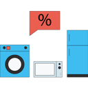 پیش‌نمایش فایل online-discount-on-home-applian-5266702 از پک جمعه سیاه