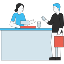 پیش‌نمایش فایل shopping-counter-5266700 از پک جمعه سیاه