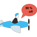 پیش‌نمایش فایل the-boy-is-flying-to-shop-at-90-discount-5266694 از پک جمعه سیاه