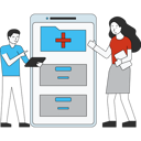 پیش‌نمایش فایل couple-checking-the-medical-appointment-5415451 از پک مفهومی