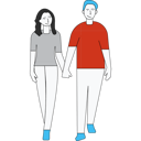 پیش‌نمایش فایل couple-walking-together-5415452 از پک مفهومی