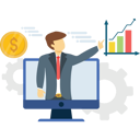 پیش‌نمایش فایل businessman-presenting-analytics-online-5433549 از پک فعالیت‌های تجاری