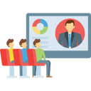 پیش‌نمایش فایل employee-watching-business-presentation-5433542 از پک فعالیت‌های تجاری
