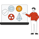 پیش‌نمایش فایل cryptocurrency-trading-desk-5423008 از پک پلتفرم بلاکچین