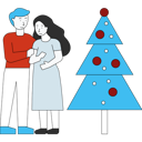 پیش‌نمایش فایل couple-celebrating-christmas-5468061 از پک فعالیت‌های کریسمس