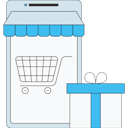 پیش‌نمایش فایل mobile-shopping-app-5463005 از پک مفهوم کسب‌وکار