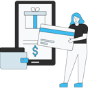 پیش‌نمایش فایل woman-doing-online-payment-for-shopping-5463010 از پک مفهوم کسب‌وکار