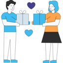 پیش‌نمایش فایل couple-giving-present-to-each-other-5471121 از پک زوج عاشق