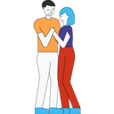 پیش‌نمایش فایل couple-standing-together-5471128 از پک زوج عاشق