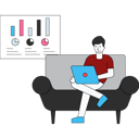 پیش‌نمایش فایل boy-is-sitting-on-sofa-looking-at-laptop-5474229 از پک مدت زمان کووید