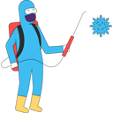 پیش‌نمایش فایل coronavirus-disinfection-worker-5474211 از پک مدت زمان کووید