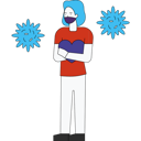 پیش‌نمایش فایل girl-standing-and-wearing-mask-5474216 از پک مدت زمان کووید
