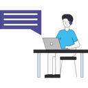 پیش‌نمایش فایل customer-service-executive-5475890 از پک آژانس خلاق