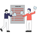 پیش‌نمایش فایل employees-catching-the-deadline-5475897 از پک آژانس خلاق