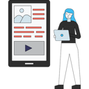 پیش‌نمایش فایل girl-doing-video-marketing-5475899 از پک آژانس خلاق