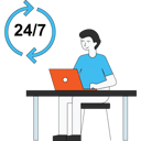 پیش‌نمایش فایل 24-hours-customer-service-5482524 از پک پشتیبانی مشتریان