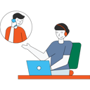 پیش‌نمایش فایل customer-service-operator-5482503 از پک پشتیبانی مشتریان