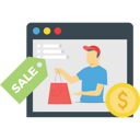 پیش‌نمایش فایل man-shopping-during-sale-5489625 از پک فروشگاه‌اینترنتی و خرید