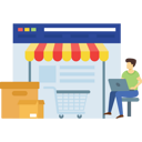 پیش‌نمایش فایل man-shopping-online-5489623 از پک فروشگاه‌اینترنتی و خرید