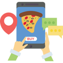پیش‌نمایش فایل online-food-ordering-app-5489613 از پک فروشگاه‌اینترنتی و خرید