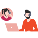 پیش‌نمایش فایل lady-contacting-customer-support-executive-5508390 از پک پشتیبانی مشتریان