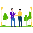 پیش‌نمایش فایل boys-meeting-in-garden-5563831 از پک اکولوژی