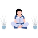 پیش‌نمایش فایل girl-reading-book-while-sitting-on-floor-5561000 از پک فعالیت دانش‌آموزی
