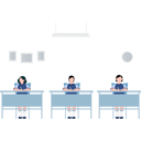 پیش‌نمایش فایل students-sitting-on-desks-in-classroom-5560990 از پک فعالیت دانش‌آموزی