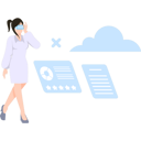 پیش‌نمایش فایل businesswoman-wearing-vr-glasses-and-looking-report-5664066 از پک فناوری واقعیت مجازی (تصویرسازی)