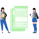 پیش‌نمایش فایل people-looking-at-tax-documents-5663037 از پک کسب و کار