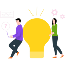 پیش‌نمایش فایل employees-working-on-business-idea-5682538 از پک آژانس خلاق