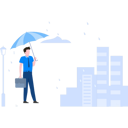 پیش‌نمایش فایل businessman-going-to-office-in-rain-5941272 از پک فصل باران