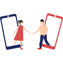 پیش‌نمایش فایل couple-having-online-romance-6150667 از پک رابطه و ارتباط (تصویرسازی)