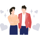 پیش‌نمایش فایل couple-standing-in-romantic-pose-6150655 از پک رابطه و ارتباط (تصویرسازی)
