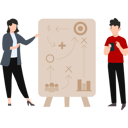 پیش‌نمایش فایل business-team-presenting-planning-and-strategy-6150628 از پک برنامه‌ریزی و اهداف