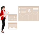 پیش‌نمایش فایل woman-working-on-business-analysis-6150617 از پک برنامه‌ریزی و اهداف