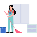پیش‌نمایش فایل a-sweeper-is-cleaning-the-floor-6473946 از پک خدمات